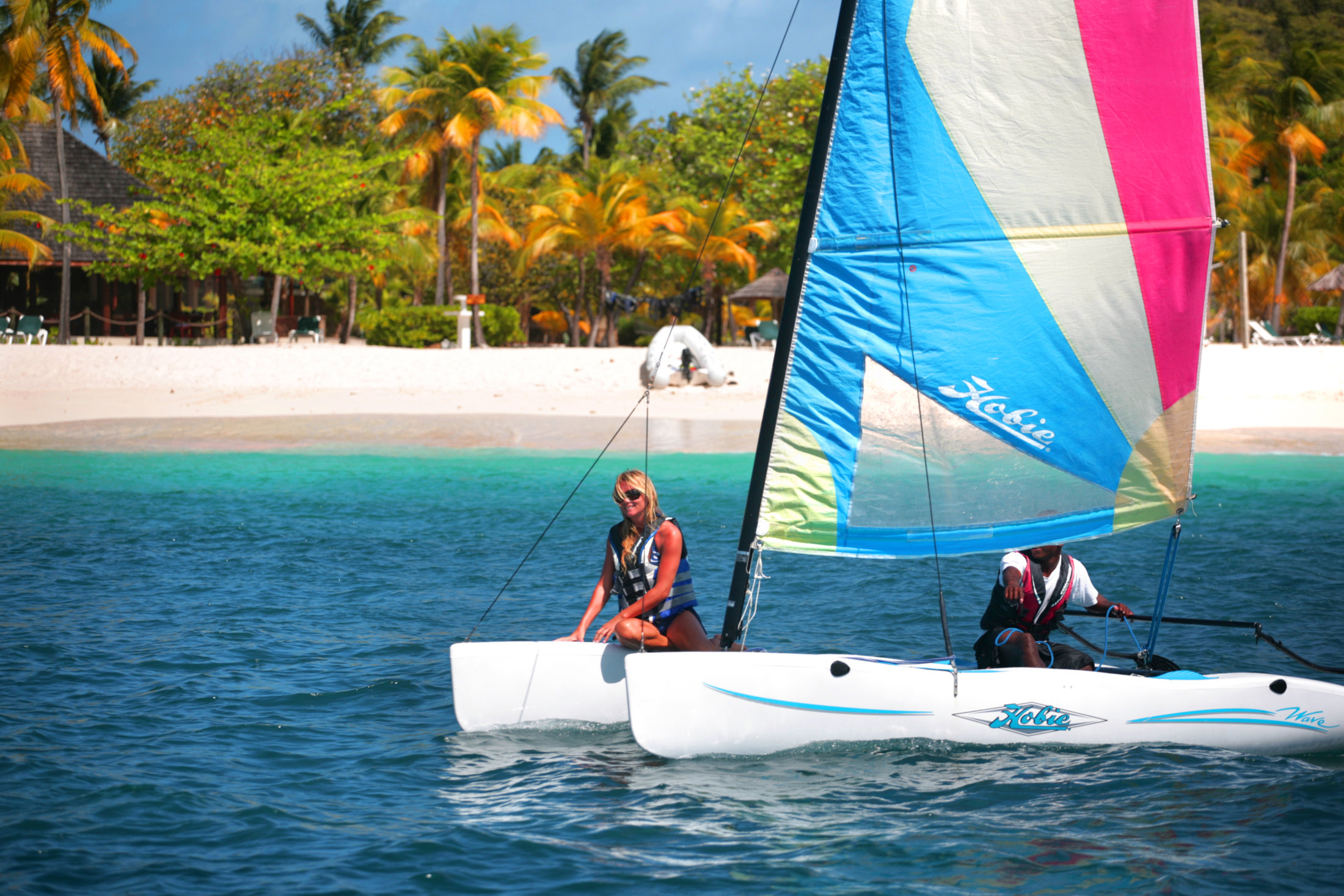 Palm Island Hobie Cat